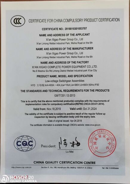 Xi'an Xigao Electricenergy Group Co., Ltd.